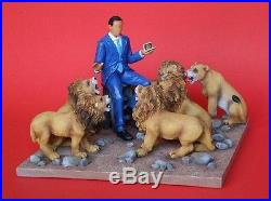 Annie Lee President Obama in the Lion's Den Figurine