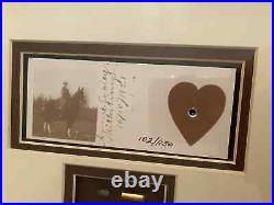 Annie Oakley Commemorative Framed Set NRA Bullet, Target / Ticket, Photo 16X20