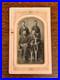 Antique 1880s Mitchell Creese Tintype Group Portrait of Four Kansas Frontier Men
