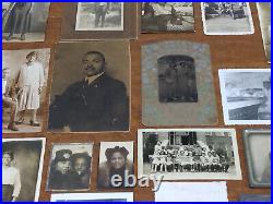 Antique 1900s African American Black Americana Photographs Roanoke VA Lot of 21