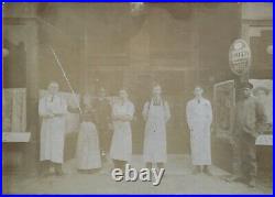 Antique 1904 Original Photo African American Black Man City Bar Smiths Beer Co