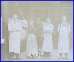 Antique 1904 Original Photo African American Black Man City Bar Smiths Beer Co