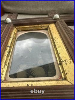 Antique 19thC African American Portrait Tintype R. H. Dewey Pittsfield Mass