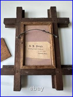 Antique 19thC African American Portrait Tintype R. H. Dewey Pittsfield Mass