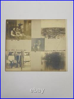 Antique 34 Documented Photographs Bloomington ILLs. US Post Office Photo Album Antique 34 Documented Photographs Bloomington ILLs. US Post Office Photo Album