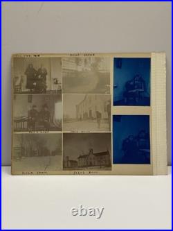 Antique 34 Documented Photographs Bloomington ILLs. US Post Office Photo Album