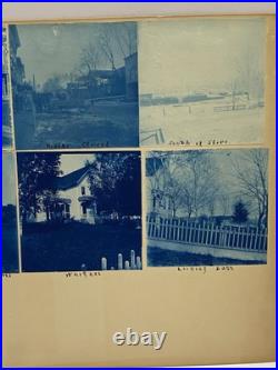Antique 34 Documented Photographs Bloomington ILLs. US Post Office Photo Album