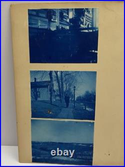 Antique 34 Documented Photographs Bloomington ILLs. US Post Office Photo Album
