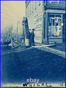 Antique 34 Documented Photographs Bloomington ILLs. US Post Office Photo Album