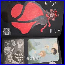 Antique Advertisement Scrapbook Black Americana