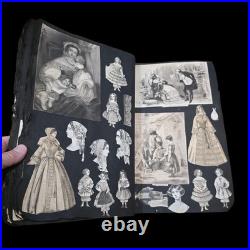 Antique Advertisement Scrapbook Black Americana