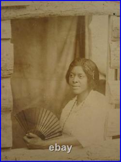 Antique African American 1914 Hot Springs Ar Id'd Minnie Caston IL Detroit Photo