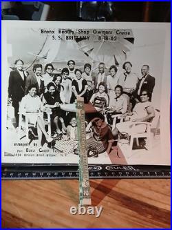 Antique African American 1962 BRONX BEAUTY SHOP OWNERS CRUISE