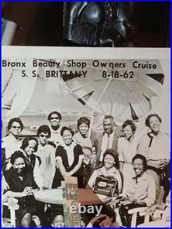 Antique African American 1962 BRONX BEAUTY SHOP OWNERS CRUISE