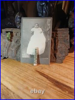 Antique African American COLORED BABY WHITE DRESS SAN FRANCISCO CALIFORNIA