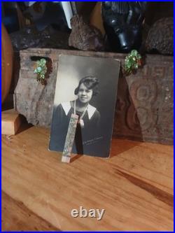 Antique African American COLORED BEAUTIFUL FEMALE WACO TEXAS