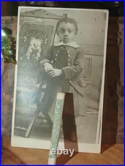 Antique African American COLORED BOY DRESSED UP TOLEDO OHIO Antique African American COLORED BOY DRESSED UP TOLEDO OHIO