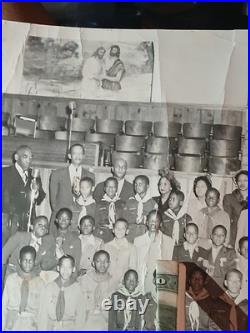 Antique African American COLORED BOY SCOUTS