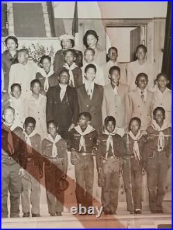 Antique African American COLORED BOY SCOUTS
