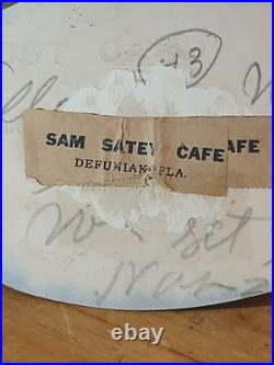 Antique African American COLORED FEMALE HOLDING BOOKFLORIDA