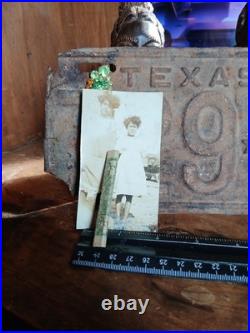 Antique African American COLORED FEMALES SHOWING OFF THERE HAIR