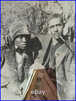 Antique African American COLORED HUSBAND & WIFE COUNTRY LIFE NORFOLK VIRGINIA