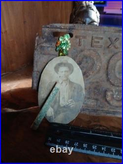 Antique African American COLORED MALE SMOKING CIGAR