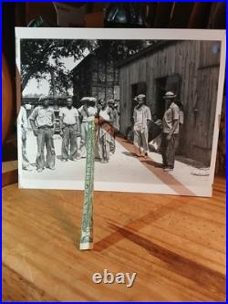 Antique African American COLORED MENS ON LUNCH BREAK COOL HATS