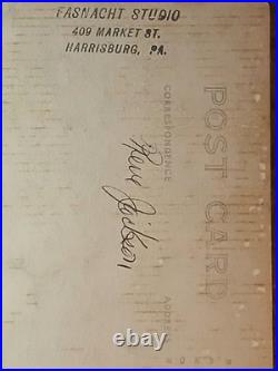Antique African American COLORED PASTOR BIG MUSTACHE HARRISBURG PA