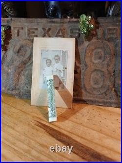 Antique African American Cabinet BLACK EXCELLENCE BROTHER & SISTER TEXAS