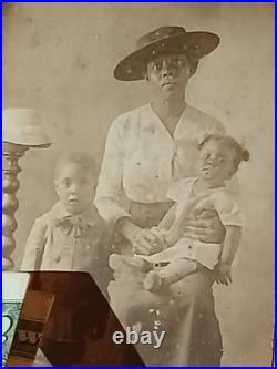 Antique African American Cabinet BLACK EXCELLENCE NEW ORLEANS LOUISIANA