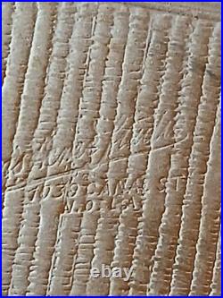 Antique African American Cabinet BLACK EXCELLENCE NEW ORLEANS LOUISIANA