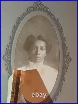 Antique African American Cabinet COLORED FEMALE HBCU GORGEOUS