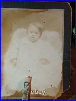 Antique African American Cabinet Colored Baby Girl RICHMOND VIRGINIA