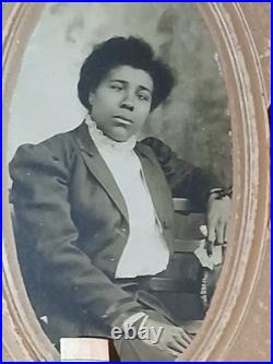 Antique African American Cabinet Colored Female GREENWOOD MISSISSIPPI