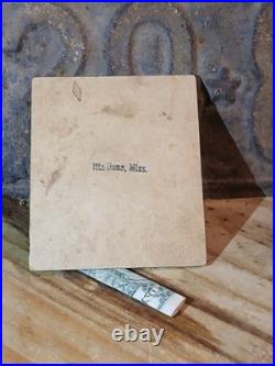 Antique African American Cabinet Colored Female HBCU ITTA BENA MISSISSIPPI