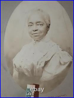 Antique African American Cabinet Colored Female MISSISSIPPI