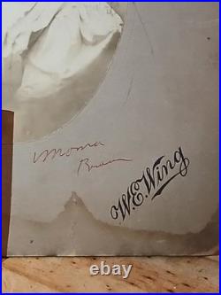 Antique African American Cabinet Colored Female MISSISSIPPI
