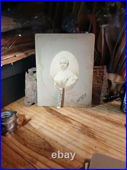 Antique African American Cabinet Colored Female MISSISSIPPI