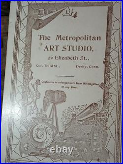 Antique African American Cabinet Colored Male DERBY, CONNECTICUT