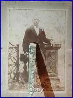Antique African American Cabinet Colored Male GREENWOOD MISSISSIPPI
