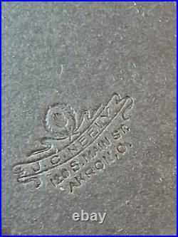 Antique African American Cabinet Colored Male HBCU AKRON OHIO