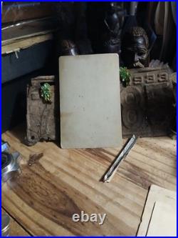 Antique African American Cabinet Colored Male HBCU COLLEGE STUDENT