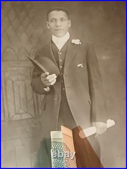 Antique African American Cabinet Colored Male HBCU FULTON MO