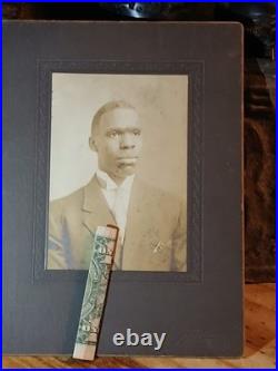 Antique African American Cabinet Colored Male HBCU LYNCHBURG VIRGINIA