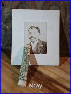 Antique African American Cabinet Colored Male PITTSTON PENNSYLVANIA