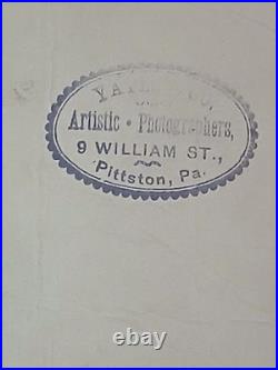 Antique African American Cabinet Colored Male PITTSTON PENNSYLVANIA