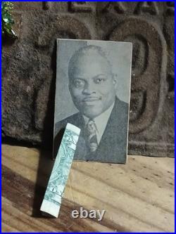 Antique African American Cabinet Colored Male PREACHER Antique African American Cabinet Colored Male PREACHER