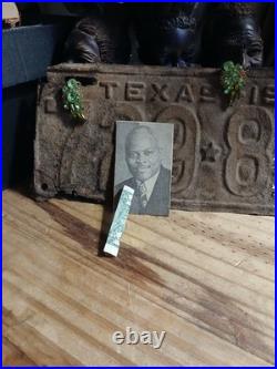 Antique African American Cabinet Colored Male PREACHER