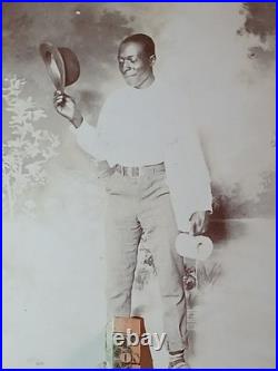 Antique African American Cabinet Colored Male ST LOUIS MO